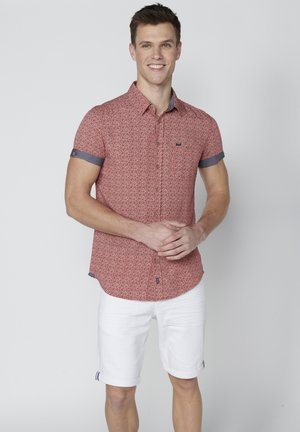 Koroshi SHORT SLEEVE - Hemd - rojo red