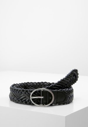 Braided belt - black