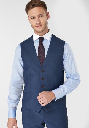 SIGNATURE PLAIN SUIT: WAISTCOAT - Jakkesæt veste - blue