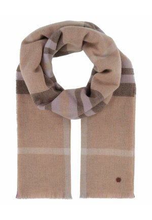 PLAID SIGNATURE STOLA - Huivi - sand