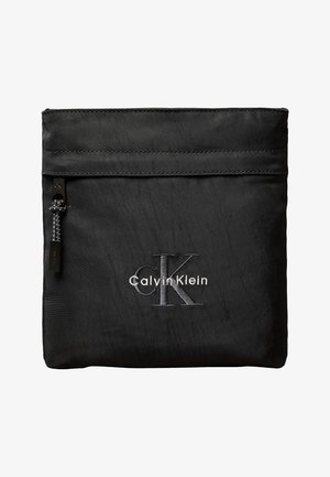 Calvin Klein, BOLD FLATPACK - Ülerinna-kott - black