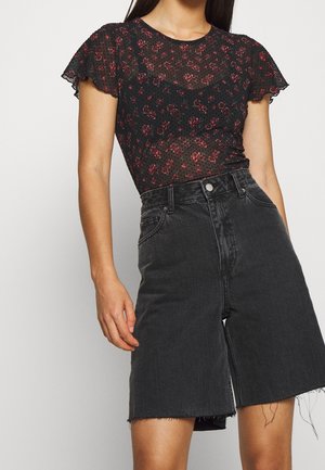 T-shirt imprimé - black