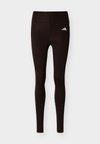 ADIDAS OPTIME ESSENTIALS STASH POCKET FULL LENGTH LEGGINGS - Κολάν - aurora coffee