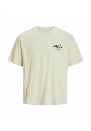 Print T-shirt - antique white