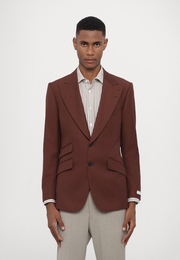 JOSHWA - Blazer jacket - warm chokolate
