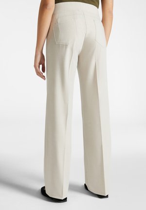 WIDE PULL ON - Stoffhose - beige