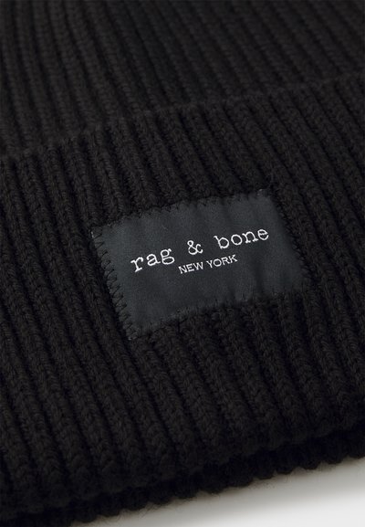 rag & bone BLAKE BEANIE - Berretto - black
