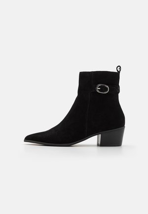 Anna Field, LEATHER - Støvletter - black