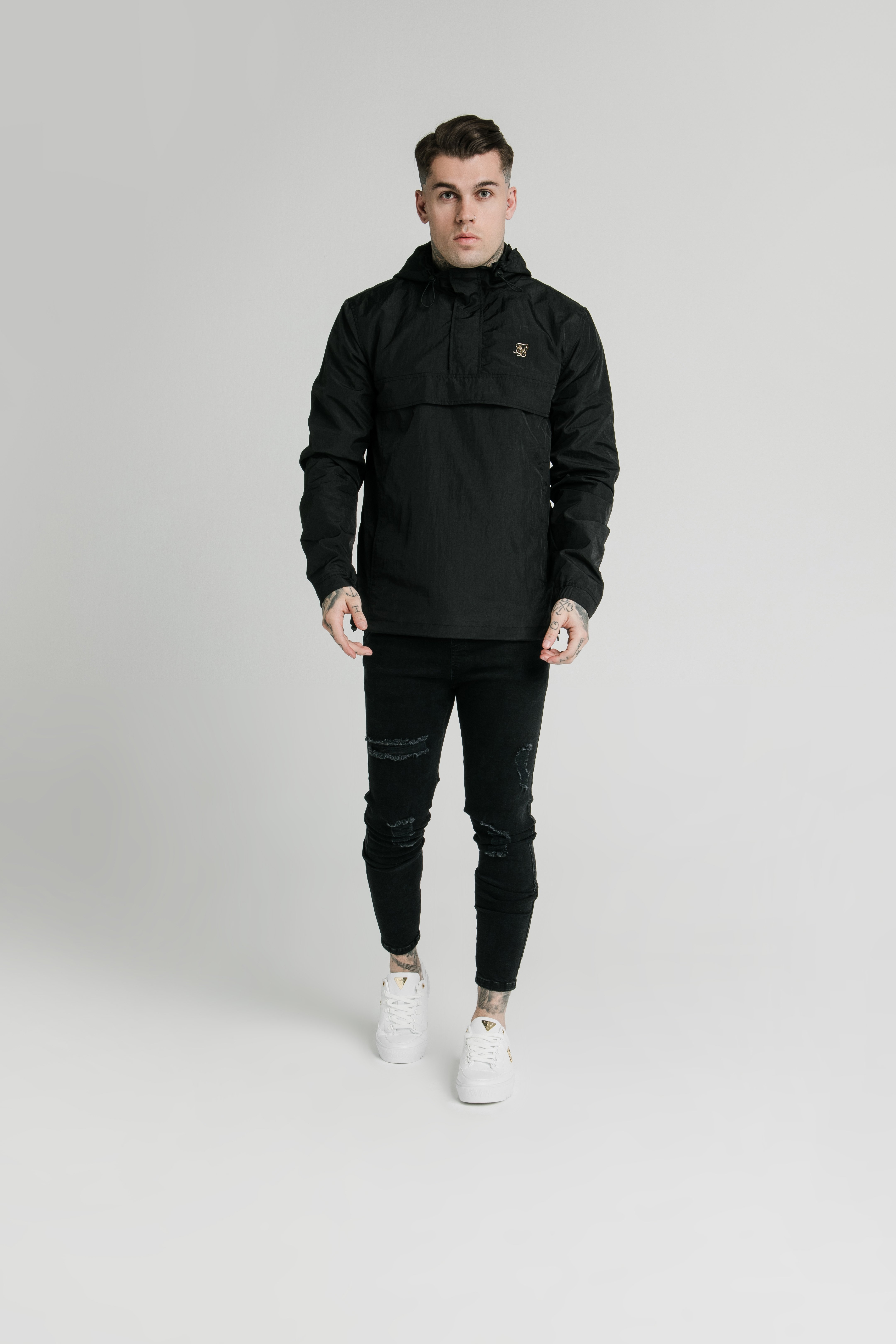 silk silk windbreaker