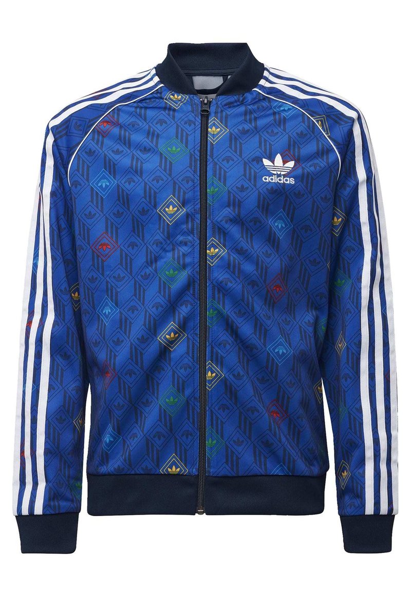 adidas Originals SST TOP - Tröja med dragkedja - blue
