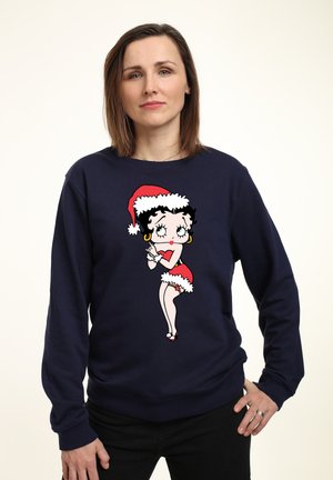 Henry Tiger CHRISTMAS WISHING - Mikina - navy blue