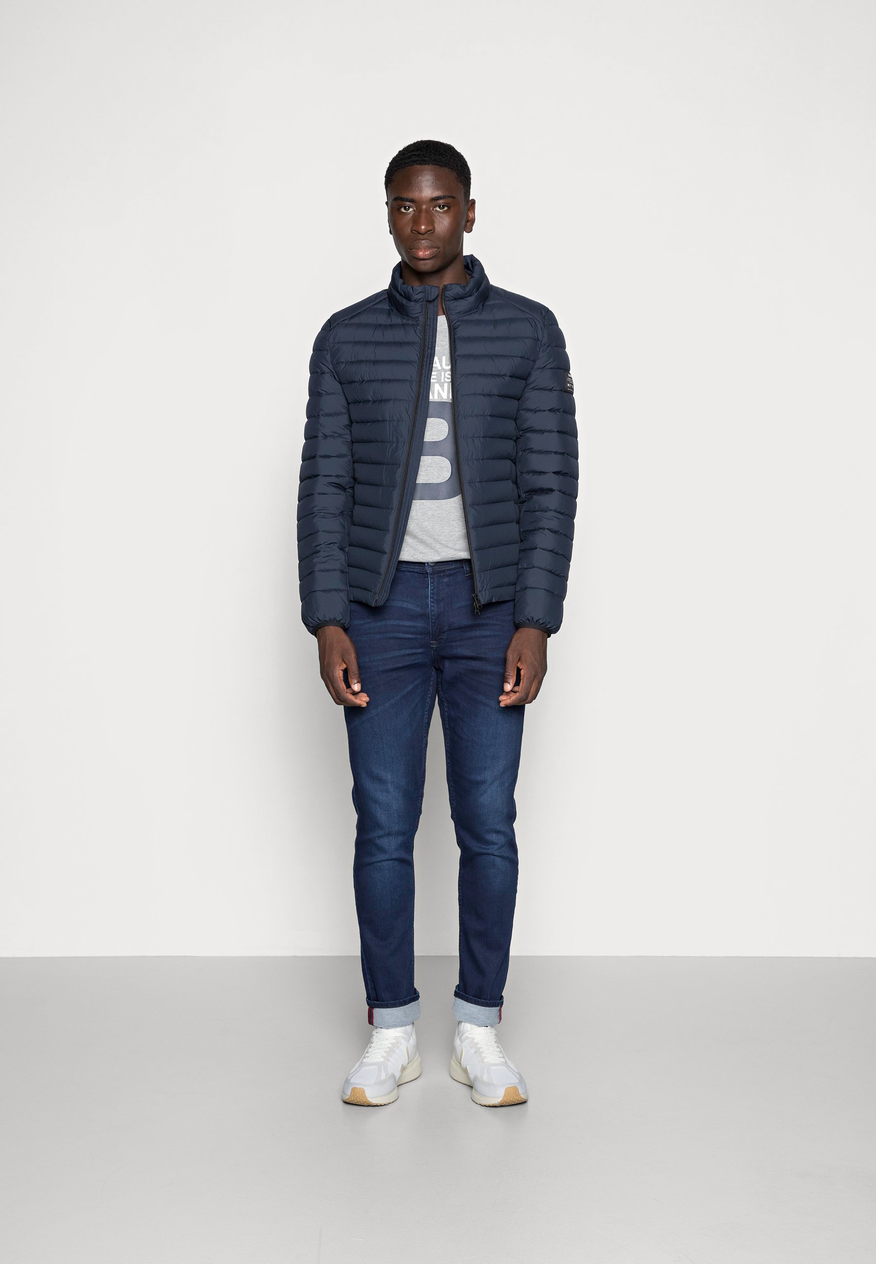 Blend TWISTER FIT JOGG - Jeans Tapered Fit - denim dark blue/dark blue -  Zalando.ie