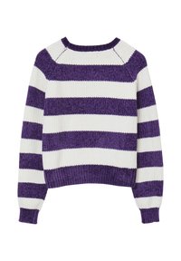 Calliope EN CHENILLE RAYÉ - Strickpullover - une variante