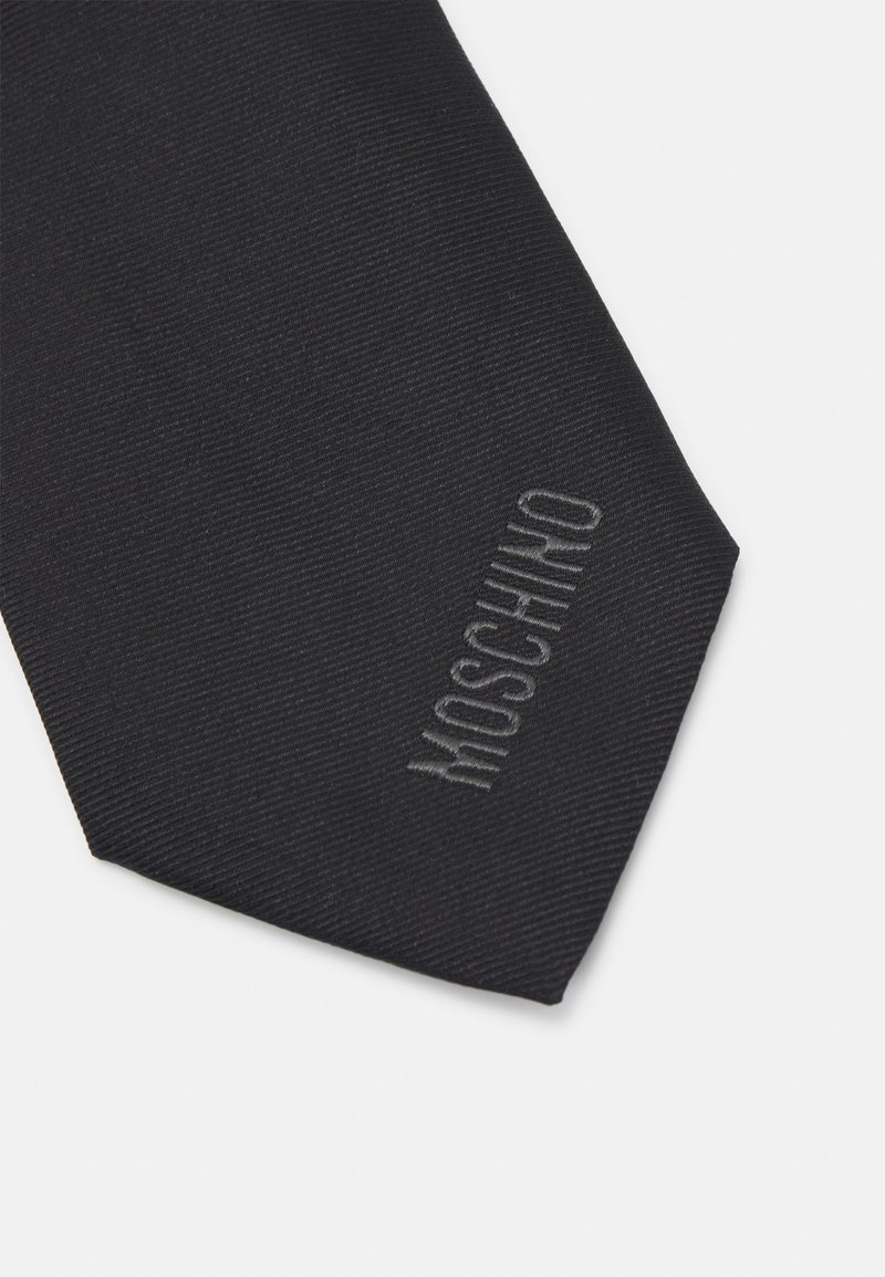 MOSCHINO TIE UNISEX - Cravatta - black