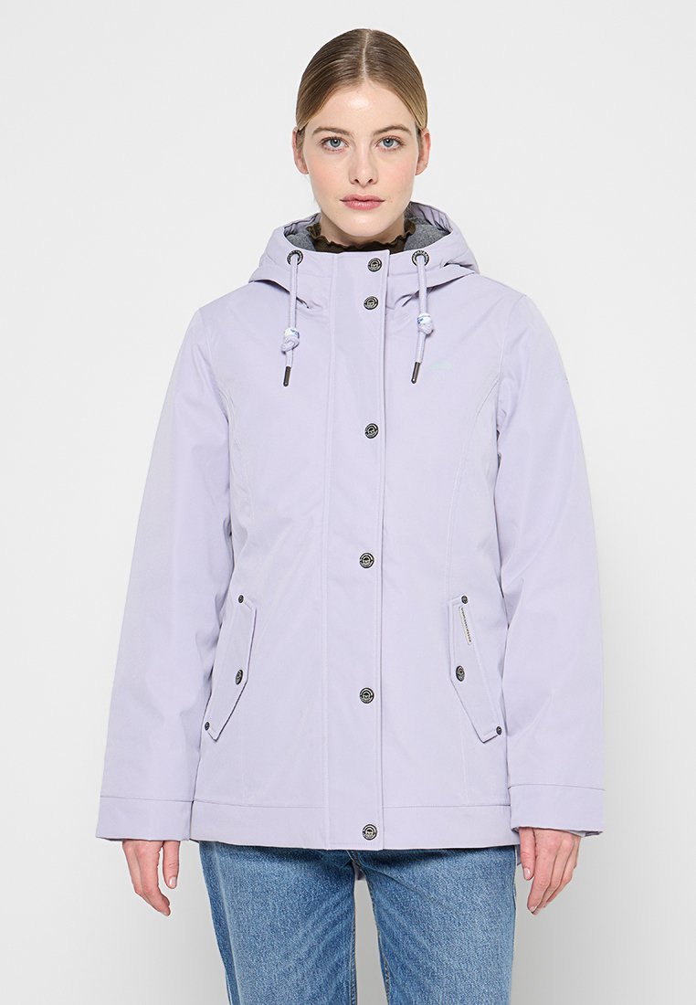 Schmuddelwedda Outdoorjas lila