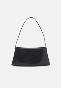 REFINED SCULPT BAG SHINY - Geantă de mână - black