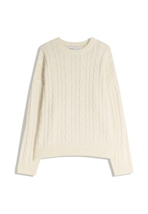CABLE - Pullover - beige
