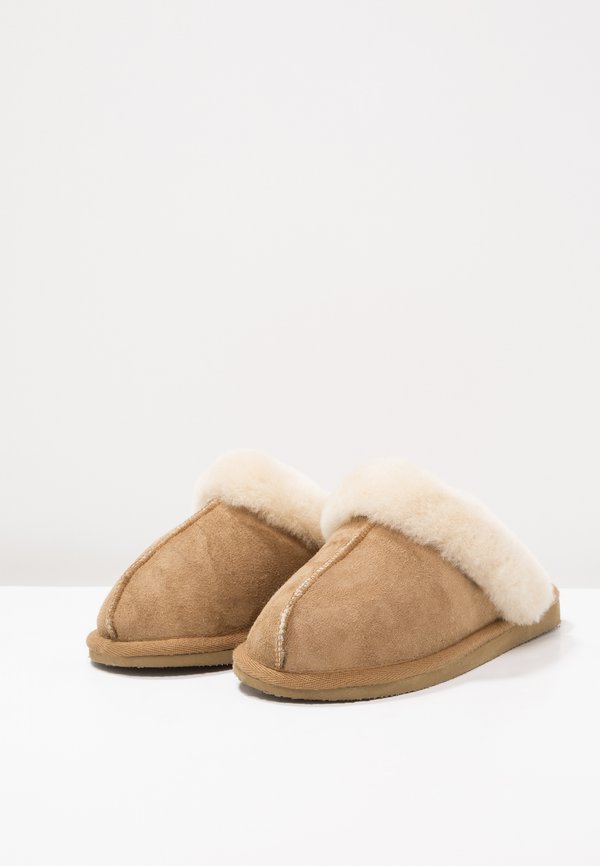 JESSICA - Slippers - chestnut2