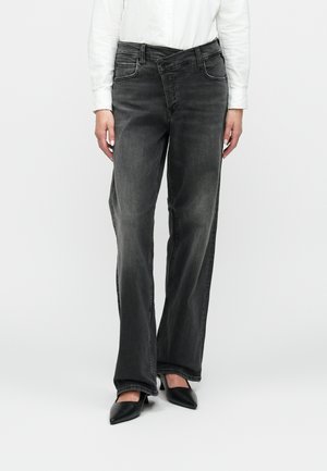 ZELMAA JEANS - Džínsy voľného strihu - black
