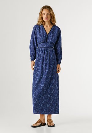 Pepe Jeans Maxi šaty - union blue