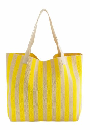 TENERIFE - Käsilaukku - beige lemon yellow