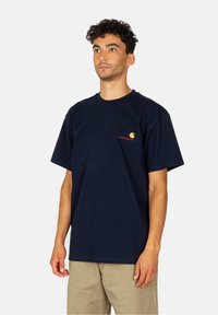 Unselected, dark blue