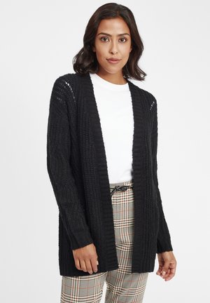 OXCLEA - STRICKJACKE - Cardigan - black