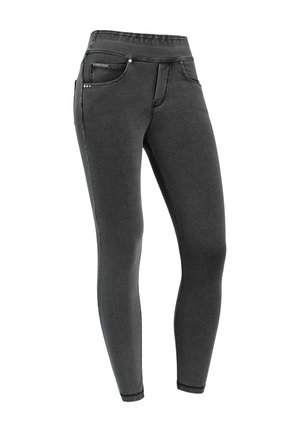 N.O.W.® YOGA CLASSIC - Jeans Skinny Fit - jeans nero cuciture in tono