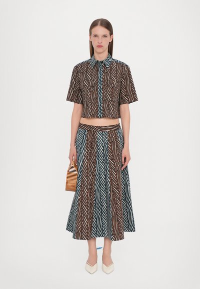 Diane von Furstenberg AMY - Button-down blouse - brown