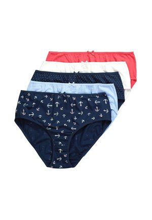 MIDISLIPS, 5ER-PACK, ANKER/ EINFARBIG - Slip - midnight blue