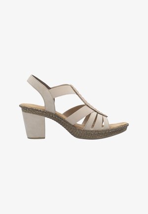 Rieker, À TALON RIEKER MOROKKO - Sandales - beige
