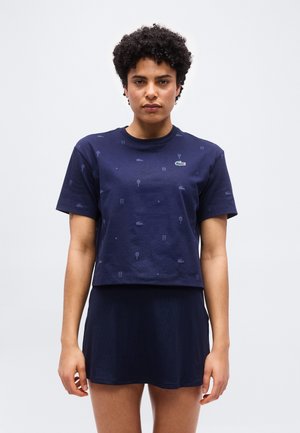 HERITAGE - Potiskana majica - navy blue