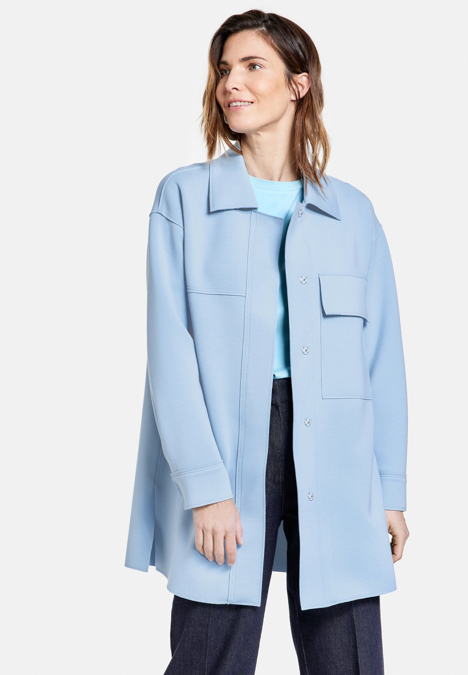 Weber Abrigo corto - sky/azul claro Zalando.es