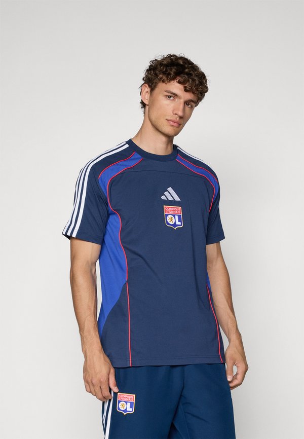 OLYMPIQUE LYONNAIS URBAN PURIST TEE - Print T-shirt - night indigo