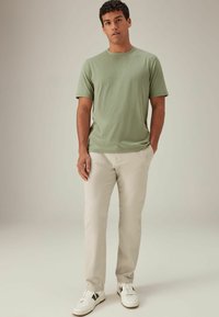 Next REGULAR - T-shirt basic - sage green