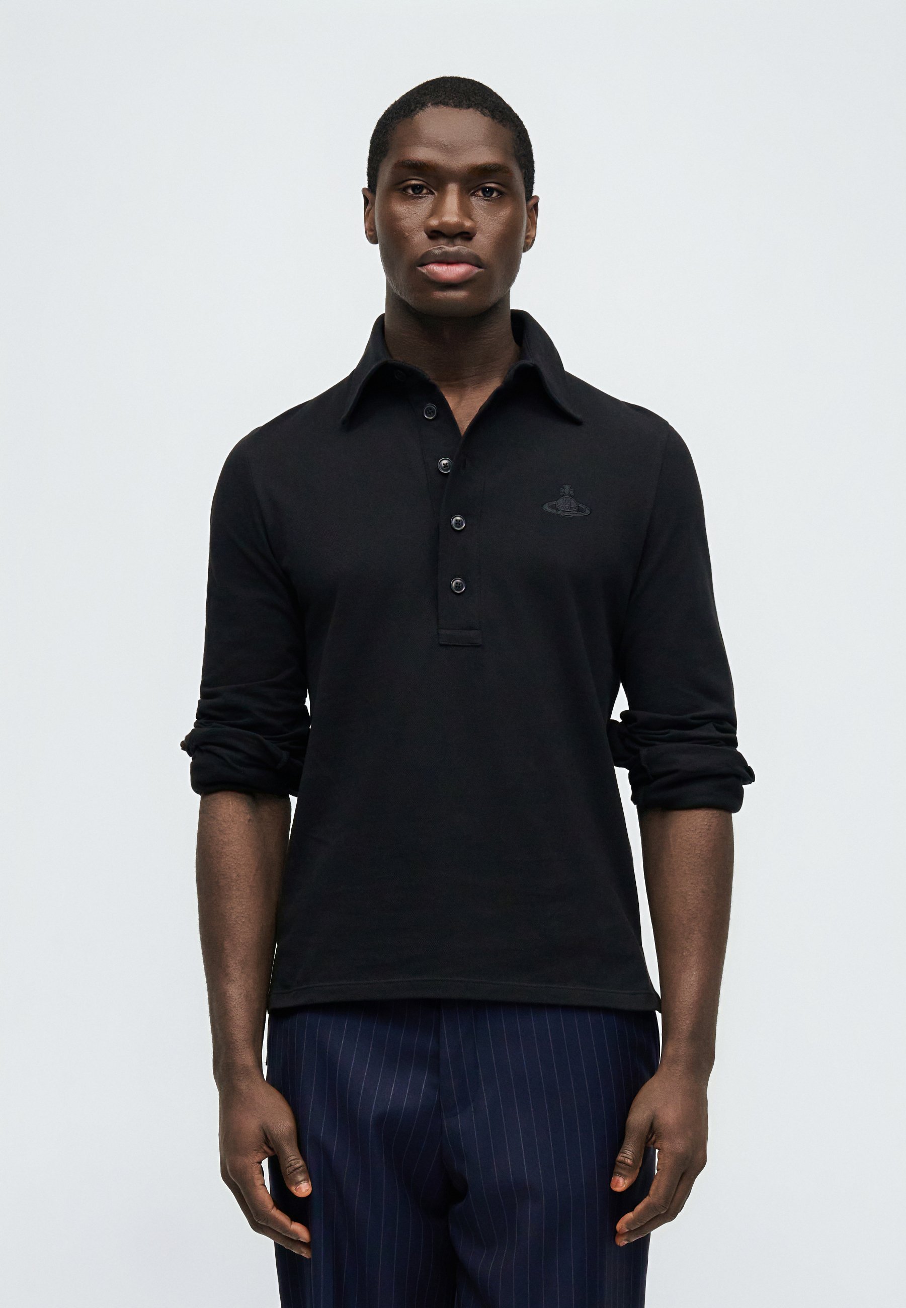 Vivienne Westwood ARCHIVE RUGBY - Polo shirt - black - Zalando.co.uk