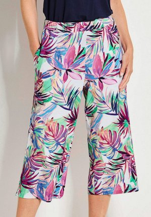 CULOTTE VERA MIT PALMENPRINT - Stoffhose - colourful patterned
