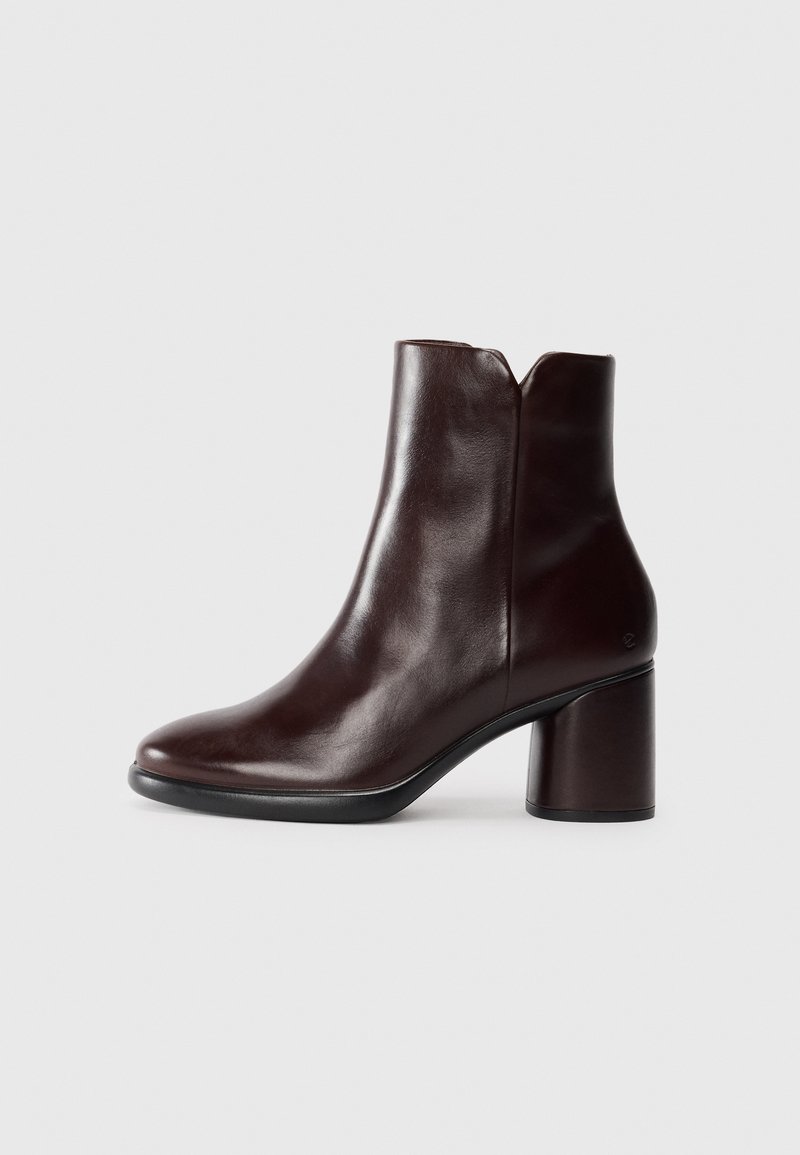 ECCO SCULPTED LX 55 - Classic ankle boots - potting soil/dark brown ...