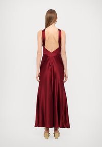 ML Monique Lhuillier MALLORY SLEEVELESS LONG DRESS - Proginė apranga - bordeaux