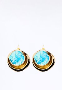 Jimmy Key DETAILED ROUND FIGURED - Orecchini - turquoise