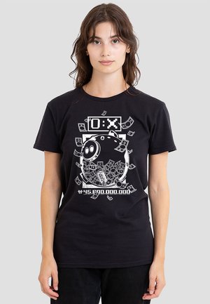 SQUID GAME PIGGY BANK - Print T-shirt - black