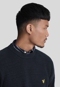 Lyle & Scott WAFFLE - Maglione - dark navy