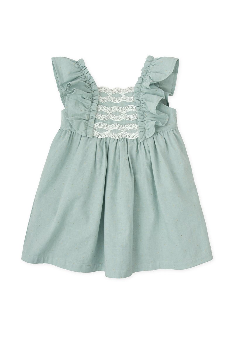 Tutto Piccolo Vestido informal - verde mar