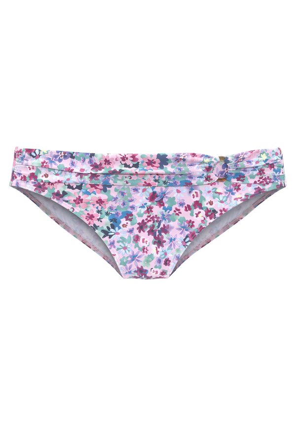 Bikini-Hose - lila bedruckt