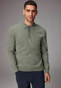 Next REGULAR FIT - Langærmet T-shirt - sage green