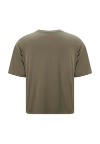 Ed Hardy LOVE-KILLS SLOWLY - T-shirt print - washed dusty olive