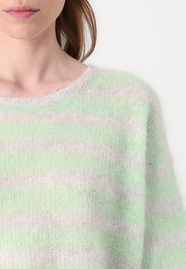 NENYBAY - Jumper - polaire chine raye amande3