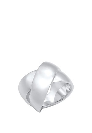 STATEMENT TWISTED BASIC - Ring - silver-coloured