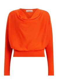 AllSaints Stickad tröja - orange