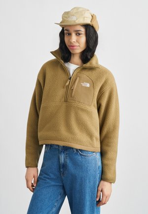 YUMIORI LIFESTYLE ZIP - Pulover din fleece - beige